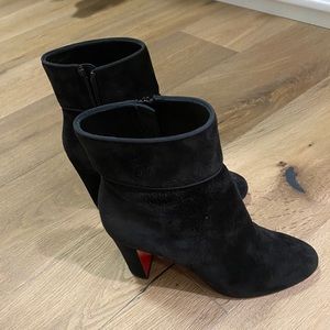 Christian Louboutin Suede Booties
